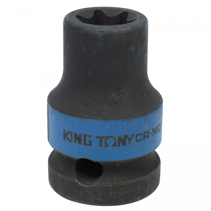 Головка торцевая ударная глубокая TORX Е-стандарт 3/4", E22, L = 110 мм KING TONY 647522M