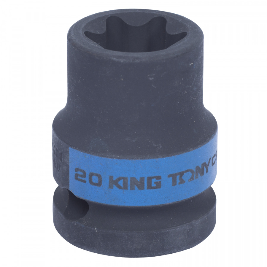 Головка торцевая ударная TORX Е-стандарт 1/2", E20, L = 38 мм KING TONY 457520M