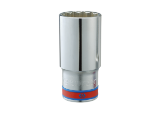 Головка торцевая глубокая двенадцатигранная 1/2", 1-3/16", дюймовая KING TONY 423038S