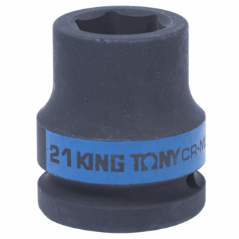 Головка торцевая ударная шестигранная 3/4", 21 мм KING TONY 653521M