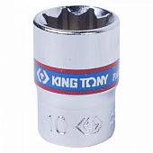 Головка торцевая восьмигранная 1/4", 10 мм KING TONY 231010M