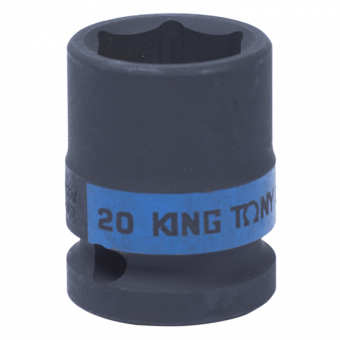 Головка торцевая ударная шестигранная 1/2", 20 мм KING TONY 453520M