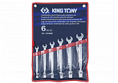 Набор комбинированных ключей, 10-19 мм, 6 предметов KING TONY 1B06MR