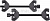 Стяжка амортизаторных пружин, 270 мм, вороненая, двойной крюк, 2 предмета МАСТАК 100-03270