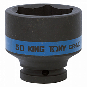 Головка торцевая ударная шестигранная 3/4", 50 мм KING TONY 653550M