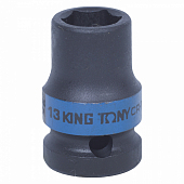Головка торцевая ударная шестигранная 1/2", 13 мм KING TONY 453513M