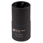 Головка для поврежденного крепежа 1/2", 17 мм AFFIX AF10930017