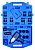 Гайковерт пневматический ударный 3/4", 1085 Нм, с комплектом ударных головок, 18 предметов KING TONY 64115MP02
