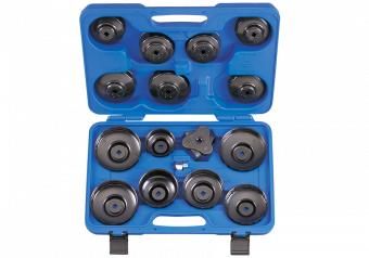 Набор съемников масляных фильтров, 66-108 мм, 16 предметов KING TONY 9AE2016