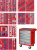 Набор инструментов "ЭКСПЕРТ" в красной тележке, 323 предмета МАСТАК 52-07323R