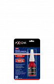 Axiom AS302 Фиксатор резьбовых соединений термостойкий неразъемный красный 10мл Флакон