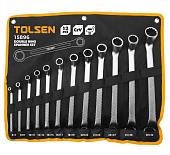 Набор накидных ключей, 6-32 мм, 12 предметов TOLSEN TT15896