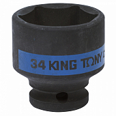 Головка торцевая ударная шестигранная 1/2", 34 мм KING TONY 453534M