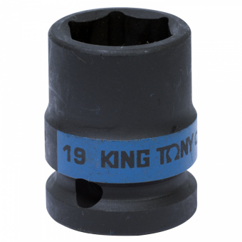 Головка торцевая ударная шестигранная 1/2", 19 мм KING TONY 453519M